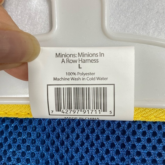 Yellow 'Good Grief' Dog Shirt and Harness Set Peanuts & Minions size Large - Picture 5 of 9